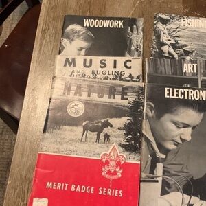 Vintage 1950s Boy Scouts of America Merit Badge Series Booklets